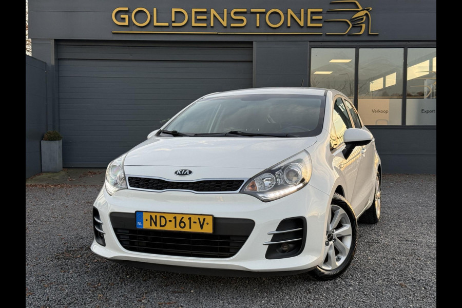 Kia Rio 1.2 CVVT DynamicLine Navi,Camera,Clima,Cruise,Lm velgen,N.A.P,5 Deurs,Nieuwe Apk bij Aflevering