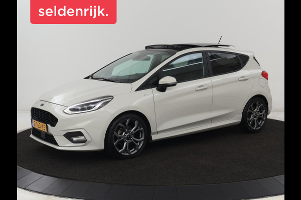 Ford Fiesta 1.0 EcoBoost ST-Line | Panoramadak | Camera | Carplay | Full LED | Verwarmde voorruit | Navigatie | Climate control | Cruise control | Parkeerhulp | Bluetooth