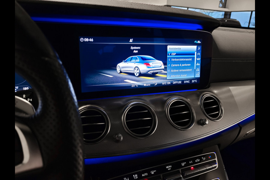 Mercedes-Benz E-Klasse 350 d AMG Luchtvering|Keyless|ACC|Mem|Burmester|Dak|Nappa|HUD|360\BTW