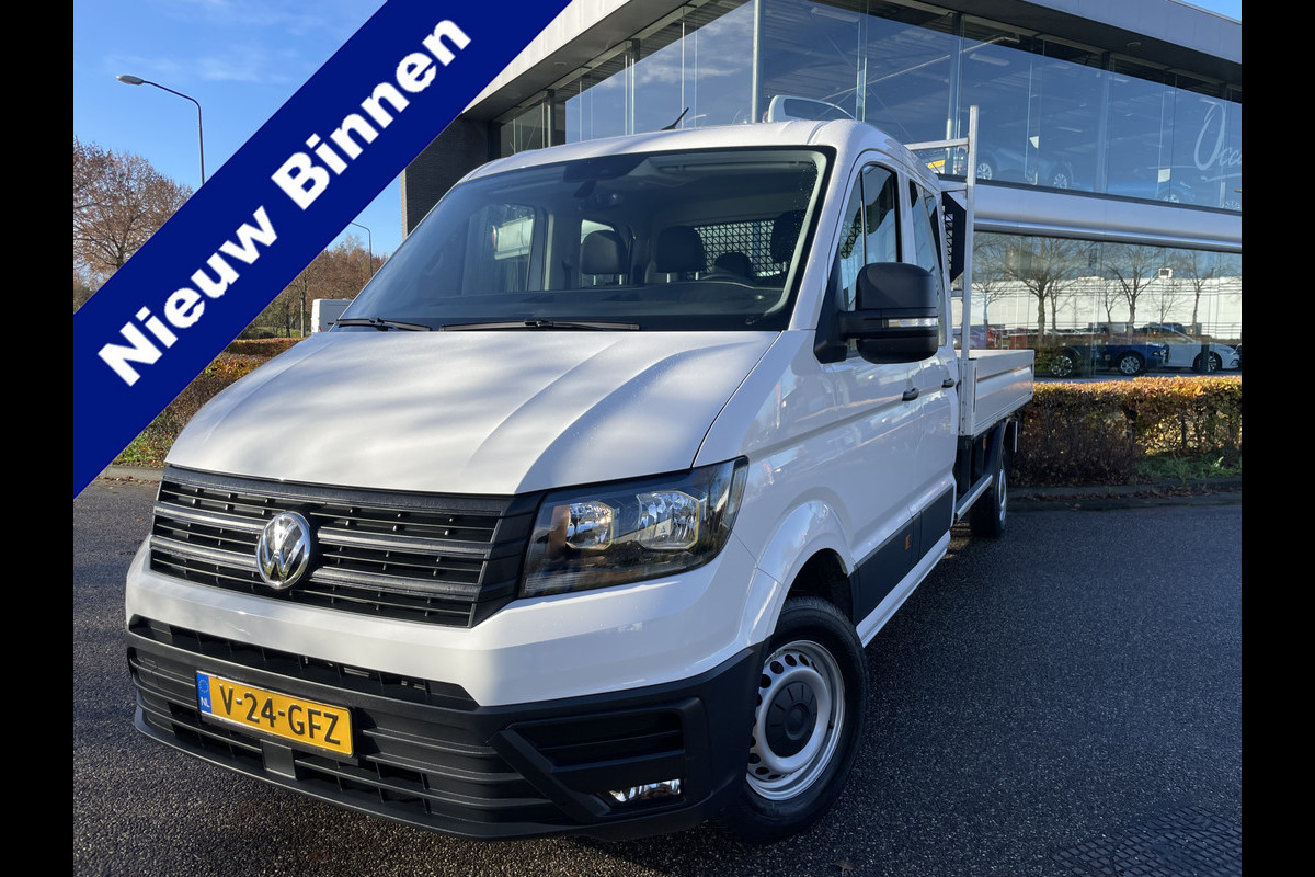 Volkswagen Crafter 35 2.0 TDI L4 DC Comfortline Airco - Bluetooth - Cruise control - start/stop systeem - Mistlampen voor - Centrale vergrendeling met afstandsbediening - 7 persoonswagen