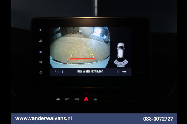 Renault Trafic 2.0 dCi 131pk L2H1 Euro6 Airco | Camera | LED | Cruisecontrol | Parkeersensoren Bijrijdersbank, 2500kg trekvermogen