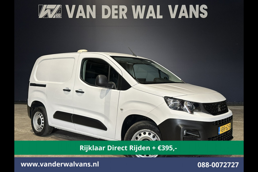 Peugeot Partner 1.5 BlueHDI 102pk L1H1 Euro6 *Rijklaar Direct Rijden* Airco | Apple Carplay | Android Auto | Cruisecontrol | Trekhaak Parkeersensoren