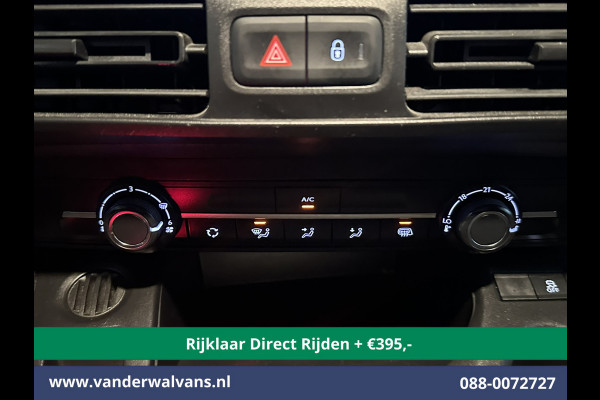 Peugeot Partner 1.5 BlueHDI 102pk L1H1 Euro6 *Rijklaar Direct Rijden* Airco | Apple Carplay | Android Auto | Cruisecontrol | Trekhaak Parkeersensoren