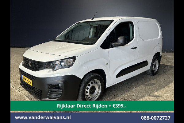 Peugeot Partner 1.5 BlueHDI 102pk L1H1 Euro6 *Rijklaar Direct Rijden* Airco | Apple Carplay | Android Auto | Cruisecontrol | Trekhaak Parkeersensoren