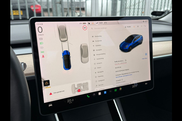 Tesla Model 3 Performance AWD 75 kWh Tijdelijke Black friday deal, nu van 29750.- voor 28750.-
