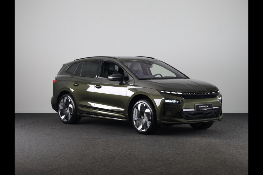 Škoda Enyaq 85X RS 340 pk | Business Upgrade Pakket - MAXX | Lederen bekleding | Panoramadak | Winter pakket | 21 inch lichtmetalen velgen