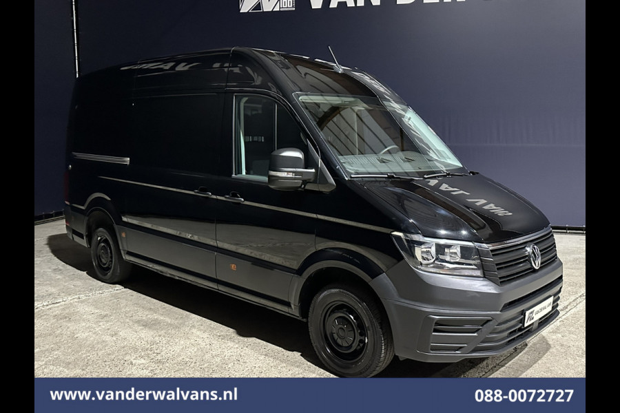 Volkswagen Crafter 2.0 TDI 141pk L3H3 L2H2 Euro6 Airco | Camera | Apple Carplay | Andoid Auto 270 Graden Achterdeuren, Bijrijdersbank, 3000kg trekvermogen