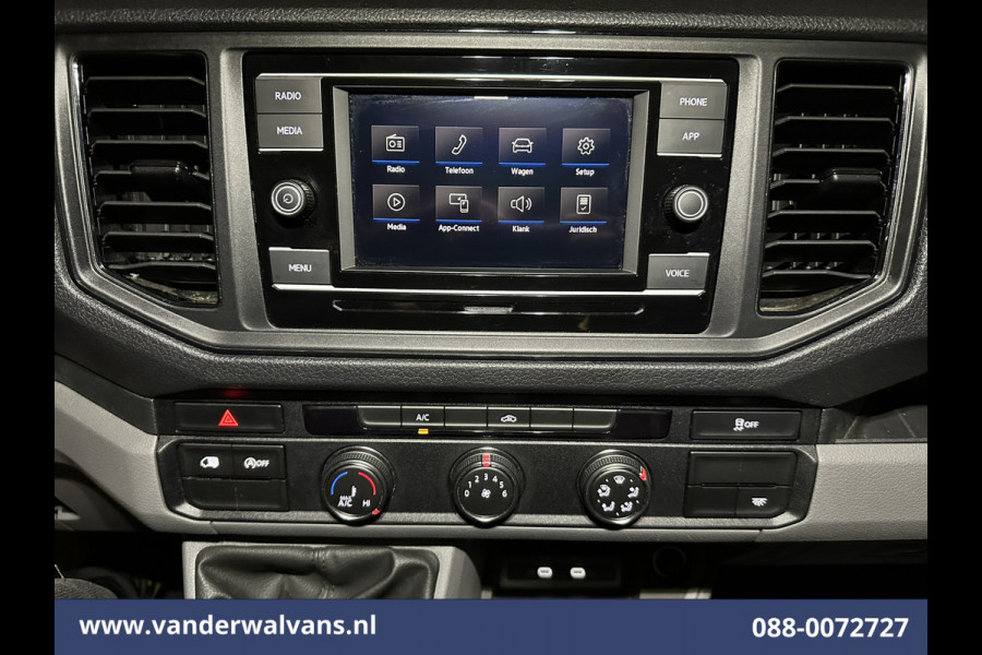 Volkswagen Crafter 2.0 TDI 141pk L3H3 L2H2 Euro6 Airco | Camera | Apple Carplay | Andoid Auto 270 Graden Achterdeuren, Bijrijdersbank, 3000kg trekvermogen