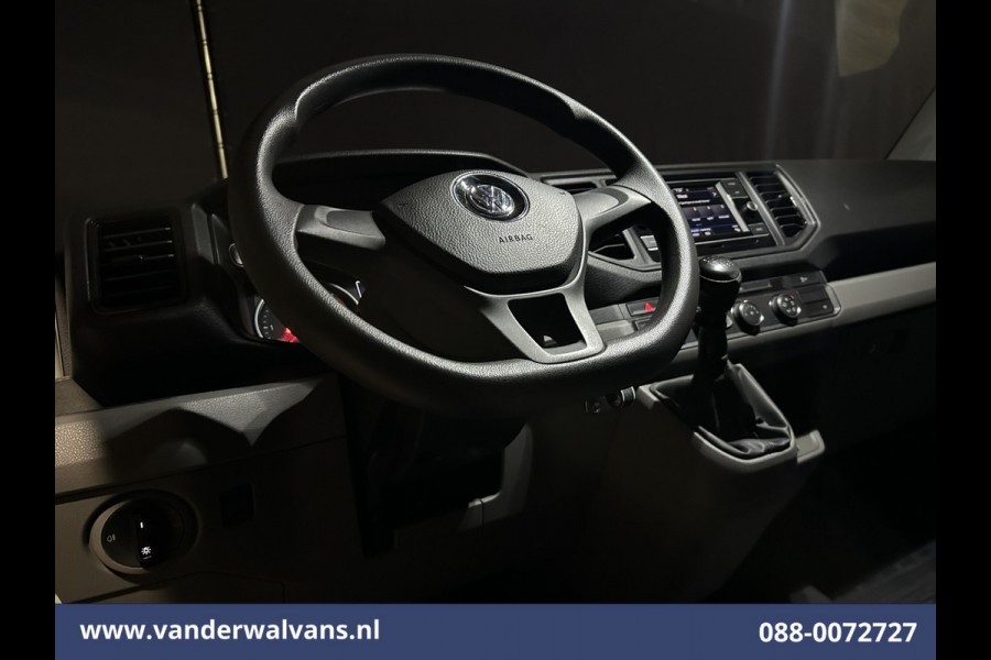 Volkswagen Crafter 2.0 TDI 141pk L3H3 L2H2 Euro6 Airco | Camera | Apple Carplay | Andoid Auto 270 Graden Achterdeuren, Bijrijdersbank, 3000kg trekvermogen
