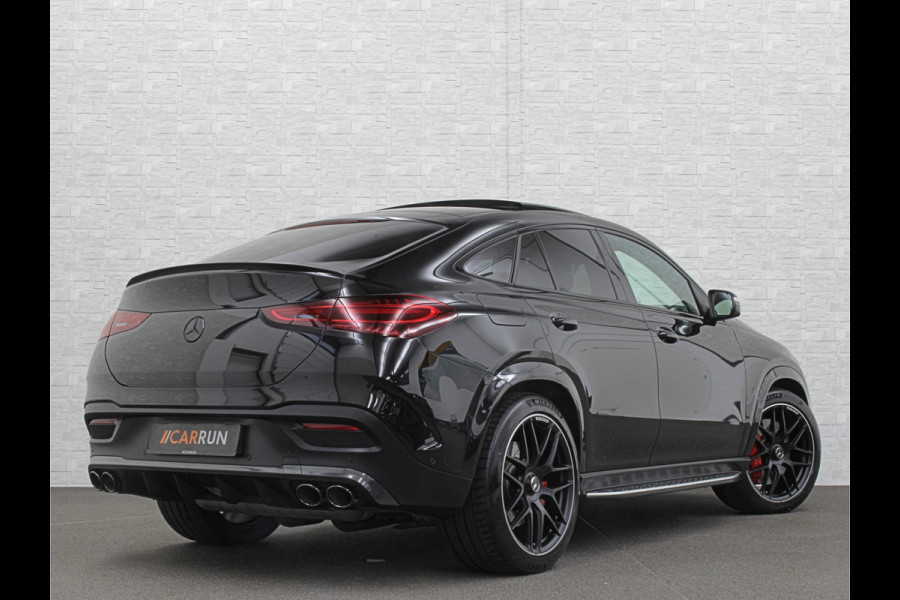 Mercedes-Benz GLE Coupé AMG 53 Hybrid | Carbon | Leder-Exclusief | Massage | Soft-Close | Stoelventilatie | 360 Camera | Panorama | ACC | Treeplanken Verlicht | Stoelverwarming V+A | Head-Up | Burmester | Trekhaak | Luchtvering | AMG Drive-Unit | Alcantara-Carbon Stuur | 4-Zone Clima | Rode Gordels | Berker Clima | 22 inch | Stuurwielverwarming |