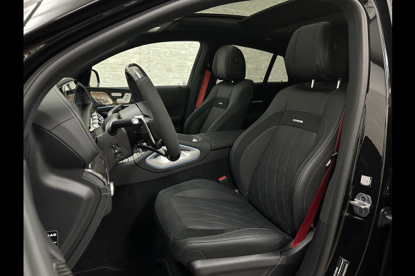 Mercedes-Benz GLE Coupé AMG 53 Hybrid | Carbon | Leder-Exclusief | Massage | Soft-Close | Stoelventilatie | 360 Camera | Panorama | ACC | Treeplanken Verlicht | Stoelverwarming V+A | Head-Up | Burmester | Trekhaak | Luchtvering | AMG Drive-Unit | Alcantara-Carbon Stuur | 4-Zone Clima | Rode Gordels | Berker Clima | 22 inch | Stuurwielverwarming |