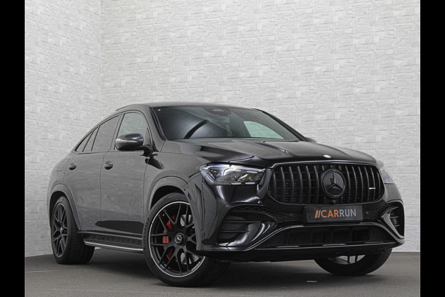 Mercedes-Benz GLE Coupé AMG 53 Hybrid | Carbon | Leder-Exclusief | Massage | Soft-Close | Stoelventilatie | 360 Camera | Panorama | ACC | Treeplanken Verlicht | Stoelverwarming V+A | Head-Up | Burmester | Trekhaak | Luchtvering | AMG Drive-Unit | Alcantara-Carbon Stuur | 4-Zone Clima | Rode Gordels | Berker Clima | 22 inch | Stuurwielverwarming |