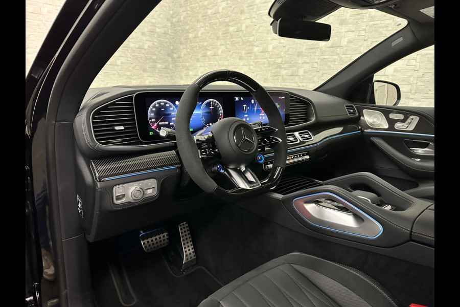 Mercedes-Benz GLE Coupé AMG 53 Hybrid | Carbon | Leder-Exclusief | Massage | Soft-Close | Stoelventilatie | 360 Camera | Panorama | ACC | Treeplanken Verlicht | Stoelverwarming V+A | Head-Up | Burmester | Trekhaak | Luchtvering | AMG Drive-Unit | Alcantara-Carbon Stuur | 4-Zone Clima | Rode Gordels | Berker Clima | 22 inch | Stuurwielverwarming |