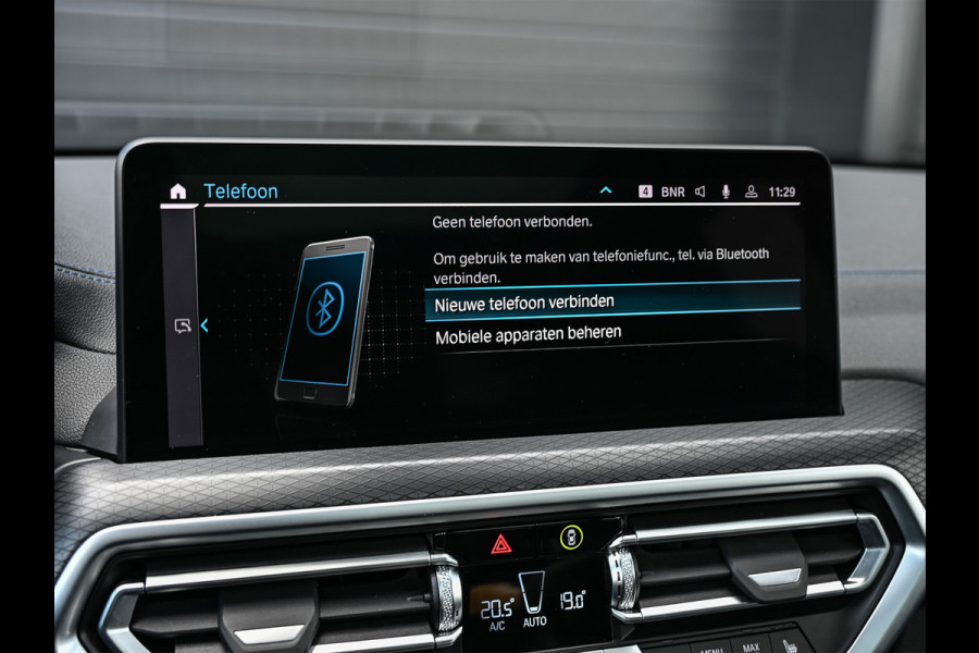 BMW X3 xDrive30e HIGH EXECUTIVE | M-SPORT | SHADOW LINE | COMFORT ACCESS | ACTIVE CRUISE | HEAD-UP | LEDER | STOELVERWARMING | PANORAMA