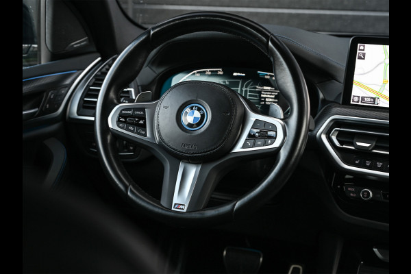 BMW X3 xDrive30e HIGH EXECUTIVE | M-SPORT | SHADOW LINE | COMFORT ACCESS | ACTIVE CRUISE | HEAD-UP | LEDER | STOELVERWARMING | PANORAMA