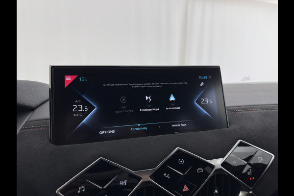 DS DS 3 Crossback E-Tense Performance Line+ 50 kWh [ 3-Fase ] {SOH-90%} (INCL-BTW) *LEATHER-FABRIC | MATRIX-LED | ADAPTIVE-CRUISE | DIGI-COCKPIT | HEATED-SPORTSEATS | CAMERA | KEYLESS | NAVI-FULLMAP | DAB+ | ECC | PDC | PRIVACY-GLASS | 18''ALU*