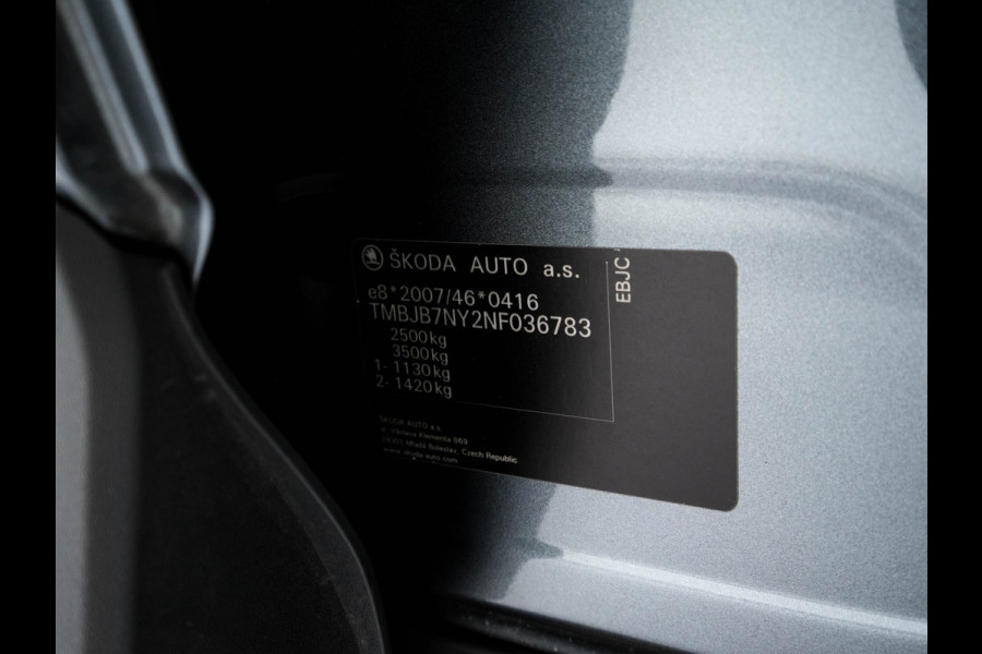 Škoda ENYAQ iV 60 [ 3-Fase ] {SOH-87%} (INCL-BTW) *PANO | FULL-LED | DIGI-COCKPIT | CAMERA | KEYLESS | NAVI-FULLMAP | PRIVACY-GLASS | AMBIENT-LIGHT | ECC | COMFORT-SEATS | DAB + | PDC | CRUISE | CARPLAY | TOWBAR | 19 "ALU*