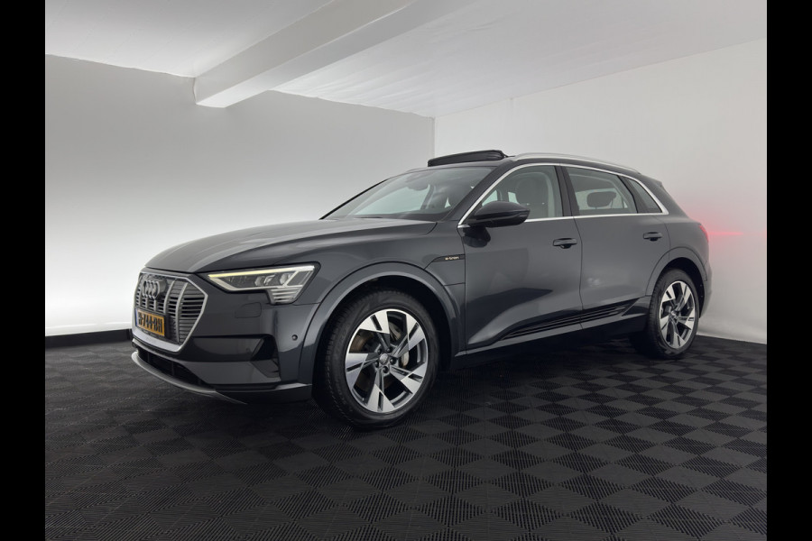 Audi e-tron 50 Quattro Launch edition plus 71 kWh [ 3-Fase ] {SOH-96%} (INCL-BTW) *PANO | LUXURY-LEATHER | ADAPTIVE-CRUISE | FULL-LED | DIGI-COCKPIT | KEYLESS | MEMORY-PACK | CAMERA | NAVI-FULLMAP | SHIFT-PADDLES | COMFORT-SEATS | 20''ALU*