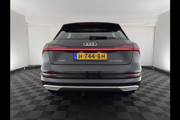 Audi e-tron 50 Quattro Launch edition plus 71 kWh [ 3-Fase ] {SOH-96%} (INCL-BTW) *PANO | LUXURY-LEATHER | ADAPTIVE-CRUISE | FULL-LED | DIGI-COCKPIT | KEYLESS | MEMORY-PACK | CAMERA | NAVI-FULLMAP | SHIFT-PADDLES | COMFORT-SEATS | 20''ALU*