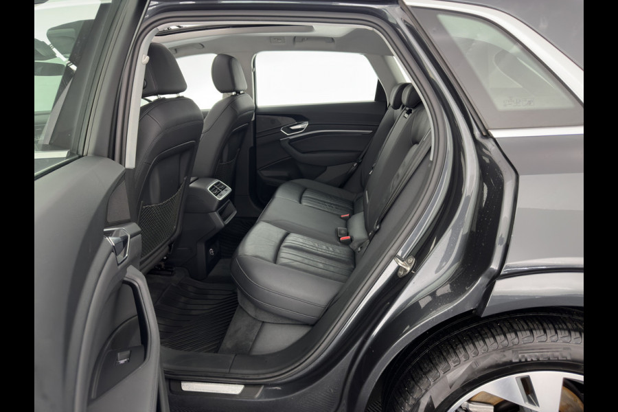 Audi e-tron 50 Quattro Launch edition plus 71 kWh [ 3-Fase ] {SOH-96%} (INCL-BTW) *PANO | LUXURY-LEATHER | ADAPTIVE-CRUISE | FULL-LED | DIGI-COCKPIT | KEYLESS | MEMORY-PACK | CAMERA | NAVI-FULLMAP | SHIFT-PADDLES | COMFORT-SEATS | 20''ALU*