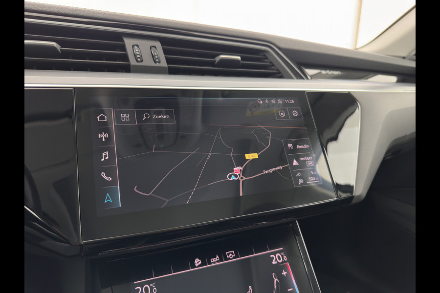 Audi e-tron 50 Quattro Launch edition plus 71 kWh [ 3-Fase ] {SOH-96%} (INCL-BTW) *PANO | LUXURY-LEATHER | ADAPTIVE-CRUISE | FULL-LED | DIGI-COCKPIT | KEYLESS | MEMORY-PACK | CAMERA | NAVI-FULLMAP | SHIFT-PADDLES | COMFORT-SEATS | 20''ALU*