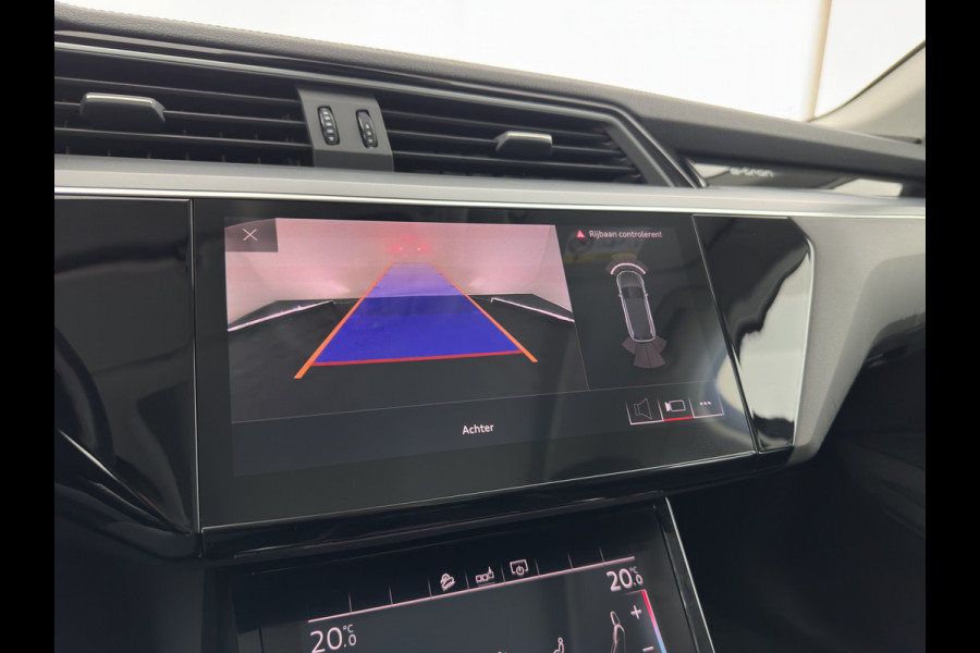 Audi e-tron 50 Quattro Launch edition plus 71 kWh [ 3-Fase ] {SOH-96%} (INCL-BTW) *PANO | LUXURY-LEATHER | ADAPTIVE-CRUISE | FULL-LED | DIGI-COCKPIT | KEYLESS | MEMORY-PACK | CAMERA | NAVI-FULLMAP | SHIFT-PADDLES | COMFORT-SEATS | 20''ALU*