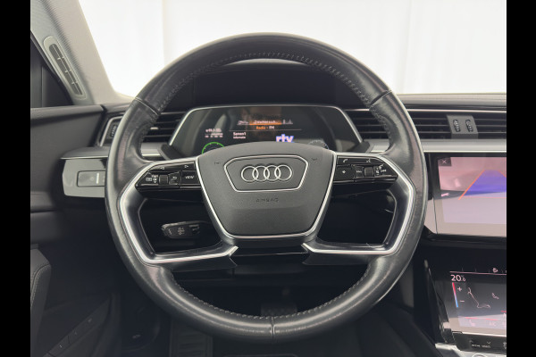 Audi e-tron 50 Quattro Launch edition plus 71 kWh [ 3-Fase ] {SOH-96%} (INCL-BTW) *PANO | LUXURY-LEATHER | ADAPTIVE-CRUISE | FULL-LED | DIGI-COCKPIT | KEYLESS | MEMORY-PACK | CAMERA | NAVI-FULLMAP | SHIFT-PADDLES | COMFORT-SEATS | 20''ALU*