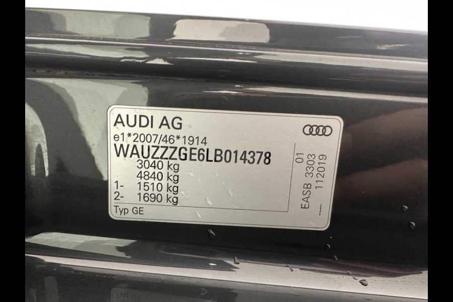 Audi e-tron 50 Quattro Launch edition plus 71 kWh [ 3-Fase ] {SOH-96%} (INCL-BTW) *PANO | LUXURY-LEATHER | ADAPTIVE-CRUISE | FULL-LED | DIGI-COCKPIT | KEYLESS | MEMORY-PACK | CAMERA | NAVI-FULLMAP | SHIFT-PADDLES | COMFORT-SEATS | 20''ALU*