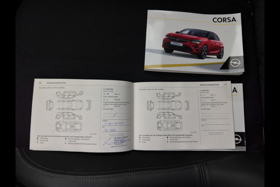 Opel CORSA-E Elegance 50 kWh [ 3-Fase ] {SOH-94%} (INCL-BTW) Aut. *FULL-LED | DIGI-COCKPIT | LEATHER-MICROFIBRE | NAVI-FULLMAP |  CAMERA | CARPLAY | ECC | KEYLESS | CRUISE | DAB | LANE-ASSIST | PDC | SPORT-SEATS | PRIVACY-GLASS | 16"ALU*