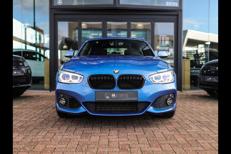BMW 1-serie 118i Corporate Lease Executive | M-Sport | Shadowline | Leder | Stoelverw. | 18" LM