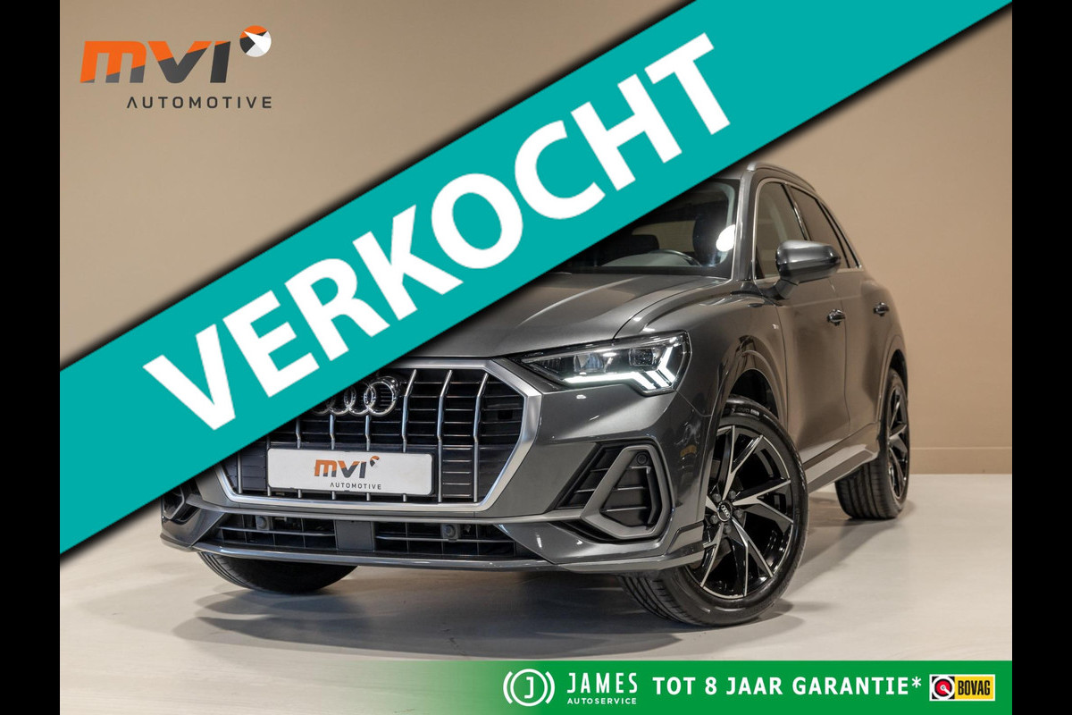 Audi Q3 35 TFSI S edition / 150pk / Trekhaak / Stoelverwarming / Achteruitrij camera /