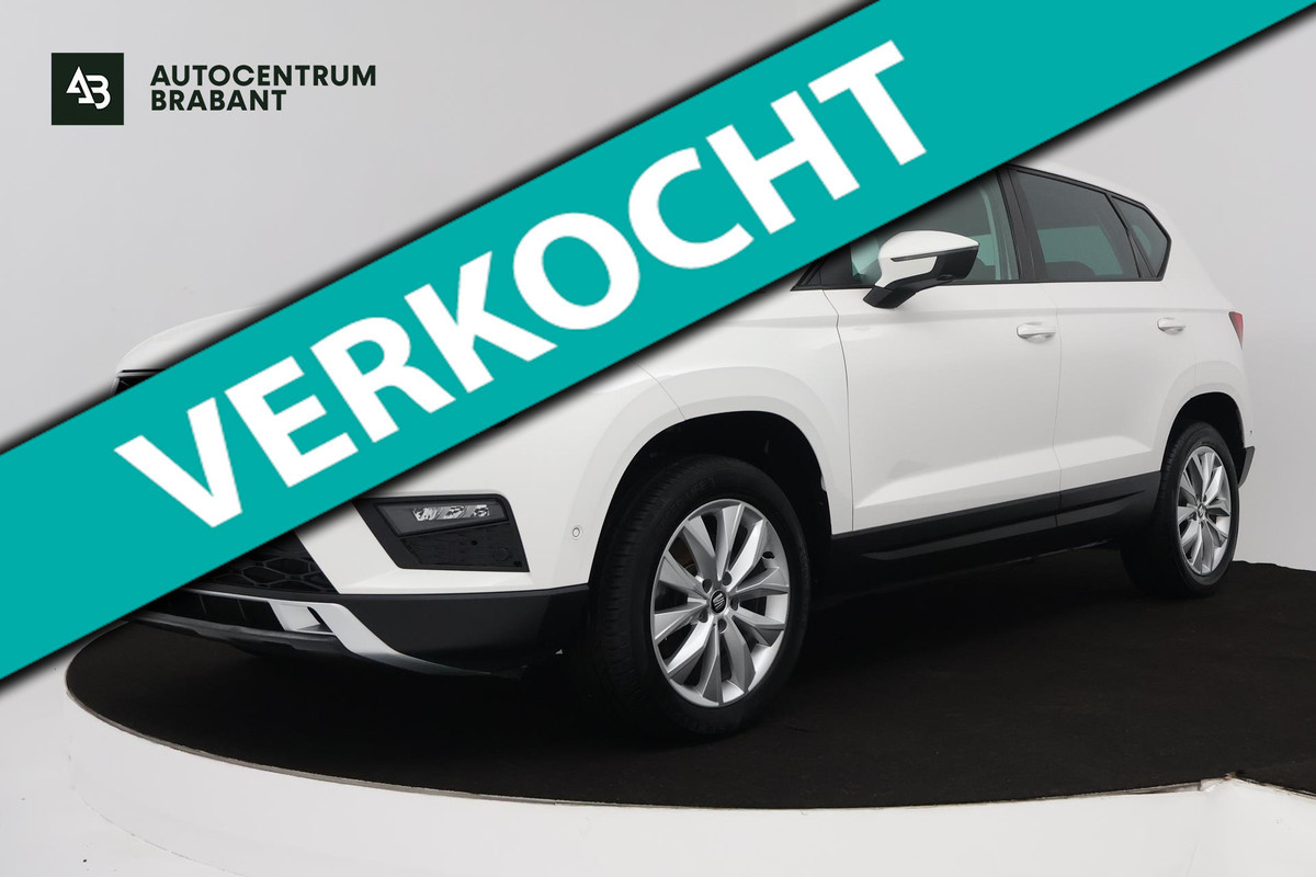 Seat Ateca 1.4 EcoTSI Xcellence (STOELVERWARMING, PARKEERSENSOREN, AUTOMAAT, CARPLAY NAVIGATIE)