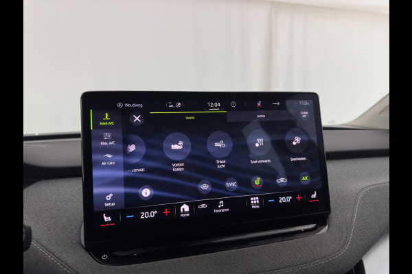 Škoda ENYAQ iV 80 [ 3-Fase ] {SOH-88% } (INCL-BTW) *LEATHER-FABRIC | FULL-LED | DIGI-COCKPIT | CAMERA | KEYLESS | NAVI-FULLMAP | AMBIENT-LIGHT | ECC | HEATED-COMFORTSEATS | DAB+ | PDC | CRUISE | CARPLAY | TOWBAR | 19"ALU*