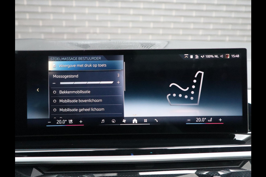 BMW X5 xDrive50e High Executive M Sport Pakket Automaat / Driving Assistant Professional / Stoelventilatie / Panoramadak / Trekhaak / Luchtvering / Iconic Glow / Gesture Control / Harman Kardon / Innovation Pakket / Craftedclarity / Stoelverwarmin voor+achter