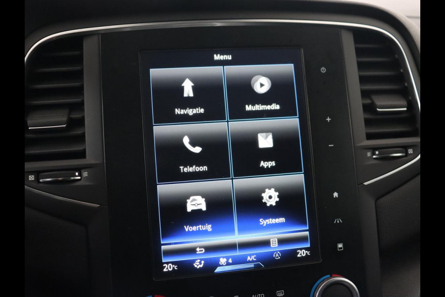 Renault Mégane 1.6 TCe GT | Head-Up | Stoelverwarming | Navigatie | Sfeerverlichting | BOSE Sound | Parkeerhulp | Full LED | Keyless | 18'' | Sportstoelen | Climate control | Bluetooth | Cruise control