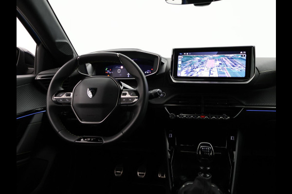 Peugeot 208 1.2 PT 100 PK GT + SPORTSTOELEN | 17 INCH | CAMERA | SFEERVERLICHTING | NAVIGATIE | CARPLAY | DAB