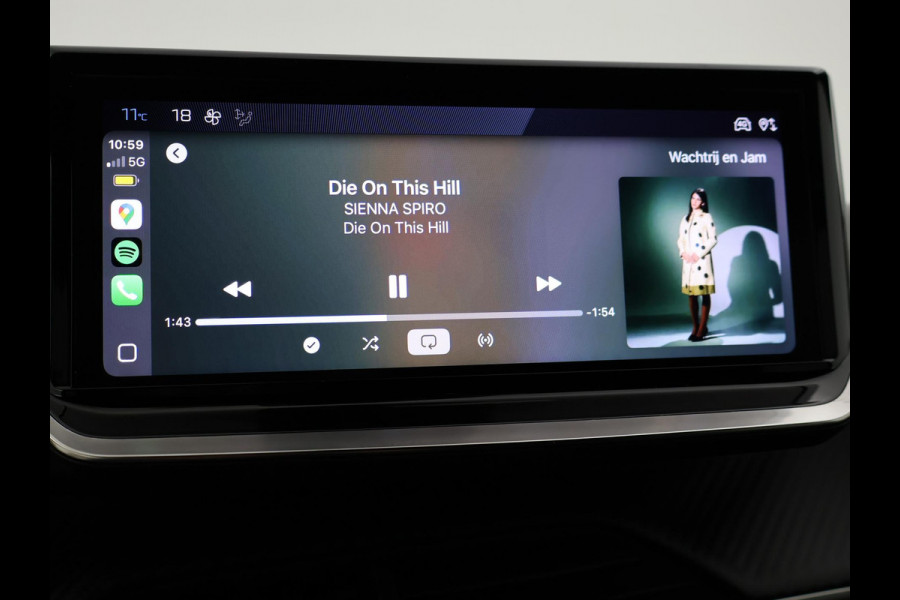 Peugeot 208 1.2 PT 100 PK GT + SPORTSTOELEN | 17 INCH | CAMERA | SFEERVERLICHTING | NAVIGATIE | CARPLAY | DAB