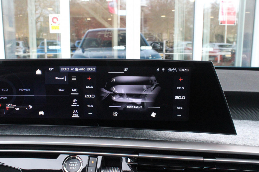 Peugeot 3008 1.2 Hybrid 145PK ALLURE | 360° CAMERA | KEYLESS ENTRY/START | STUUR VERWARMING | ALARM | DODEHOEK DETECTIE | 19" LICHTMETALEN VELGEN | NAVIGATIE | DRAADLOZE APPLE CARPLAY/ANDROID AUTO | ADAPTIVE CRUISE CONTROL | CLIAMTE CONTROL | PARKEERSENSOREN VOOR EN ACHTER |