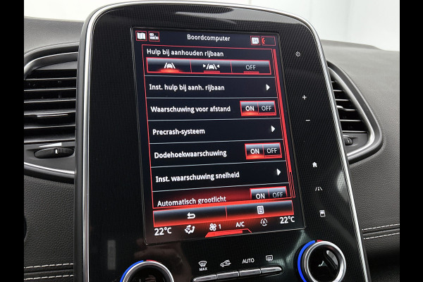 Renault Scénic 1.3 TCe 140PK EDC Bose | ADAPTIVE CRUISE | DEALER ONDERHOUDEN | CAMERA | ELEKTR. STOELEN | HEAD-UP | TREKHAAK WEGKLAPB