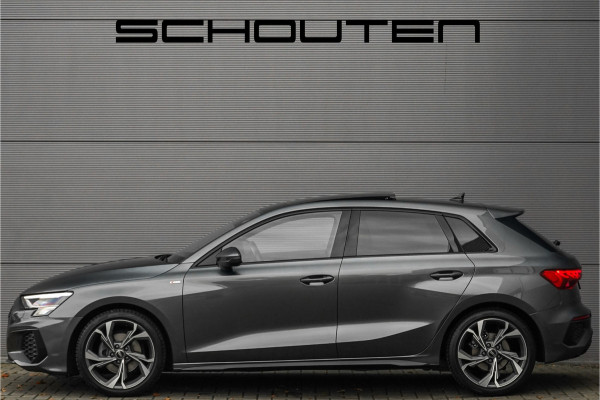 Audi A3 Sportback 30 TFSI S Edition Pano ACC Zwart Optiek Trekhaak