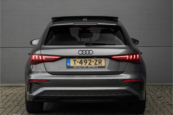 Audi A3 Sportback 30 TFSI S Edition Pano ACC Zwart Optiek Trekhaak