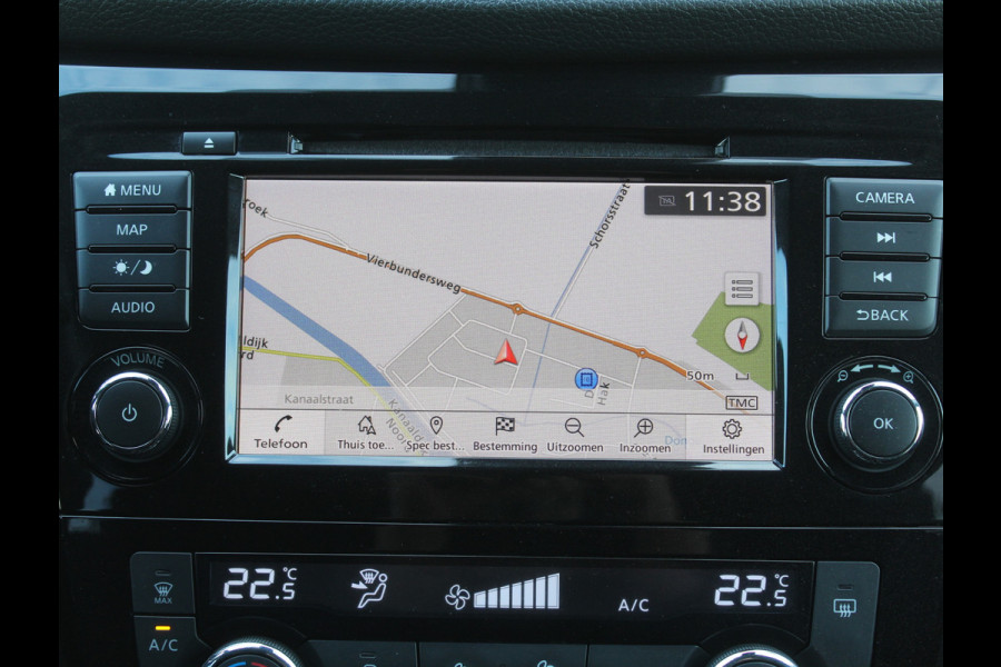 Nissan QASHQAI 1.3 DIG-T Design Edition 360CAMERA | PANODAK | CARPLAY | LED | STOELVERW | TREKHAAK | LMV18 | NAVI | CRUISE | CLIMATE