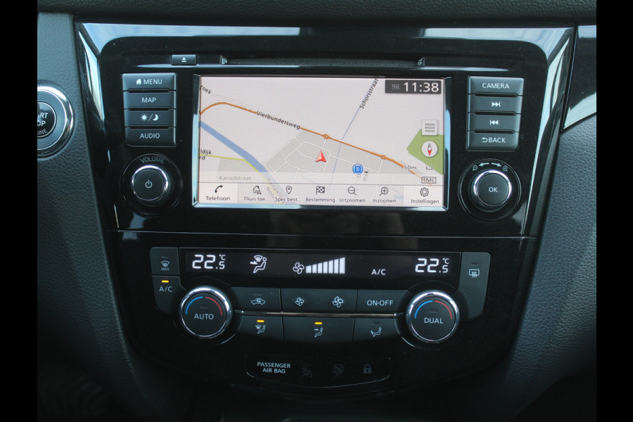 Nissan QASHQAI 1.3 DIG-T Design Edition 360CAMERA | PANODAK | CARPLAY | LED | STOELVERW | TREKHAAK | LMV18 | NAVI | CRUISE | CLIMATE