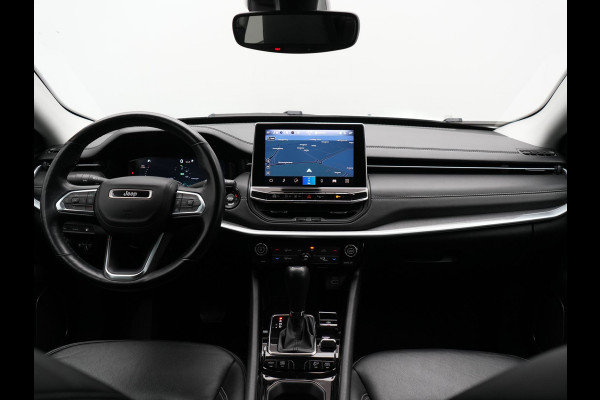 Jeep Compass 4xe 240 Electric S Plug In Hybrid 240pk PHEV | Adaptive Cruise | Camera | Lederen Sportstoelen Verwarmd | Apple Carplay | Stuur Verwarmd | Virtual | Keyless | Navigatie | DAB |