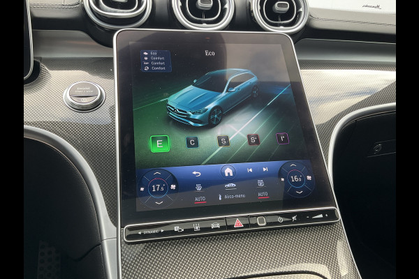 Mercedes-Benz C-Klasse Estate 180 AMG Line Trekhaak Pano Burmester Memory HUD Leer Verw+Ventilatie BOMVOL!