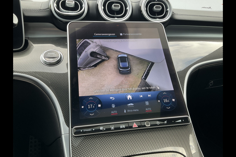 Mercedes-Benz C-Klasse Estate 180 AMG Line Trekhaak Pano Burmester Memory HUD Leer Verw+Ventilatie BOMVOL!