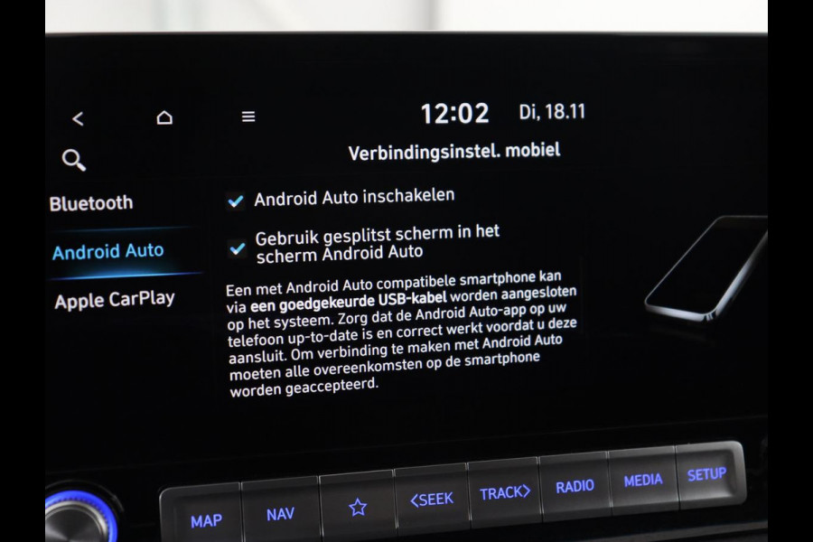 Hyundai Kona EV Fashion 64 kWh | Stoelverwarming | Head-Up | Camera | Carplay | Adaptive cruise | Navigatie | Keyless | Climate control