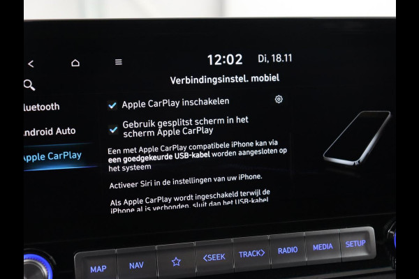 Hyundai Kona EV Fashion 64 kWh | Stoelverwarming | Head-Up | Camera | Carplay | Adaptive cruise | Navigatie | Keyless | Climate control
