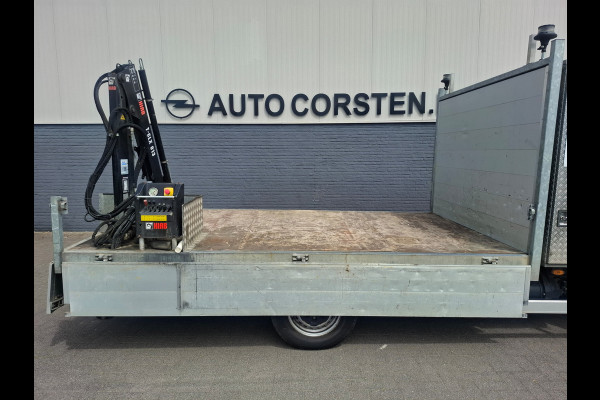 Iveco Daily 3.0I CNG AARDGAS Kraan wagen Open Laad bak AUT-6 HIAB 3-Pers. EURO 6 Navi Ecc Trekhaak Camera Blue power Alpine 2-Din Infotainment Sys. Bluetooth Opbergkasten Betonplex Vloer Compressed Natural Gas (CNG) EURO-6 375 35S14N Voertuig 1e Eigenaar Euro 6