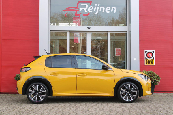 Peugeot 208 1.2 100PK GT | NAVIGATIE | KEYLESS ENTRY/START | APPLE CARPLAY/ANDROID AUTO | LICHTMETALEN VELGEN 17" | 3-D INSTRUMENTENPANEEL | DAB+ RADIO | DODEHOEK DETECTIE | CRUISE CONTROL | LANE ASSIST | CLIMATE CONTROL | ZWART DAK |